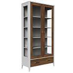 Витрина из массива бука двухдверная Tasteful Furniture варинант исполнения - 1 | Loft Concept в Твери