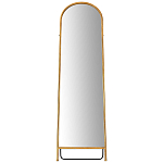 Напольное зеркало Arch Brass Mirror варинант исполнения - 1 | Loft Concept в Твери