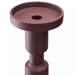 Подсвечник фигурный сливовый Bright Accent 35 см варинант исполнения - 2 | Loft Concept в Твери