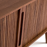 Низкий буфет с 2-мя раздвижными дверцами Toinette Light Cupboard варинант исполнения - 11 | Loft Concept в Твери