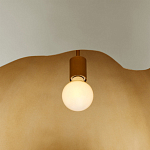 Подвесной светильник в форме купола с сочетанием золотого и оливкового цвета Eggshell варинант исполнения - 2 | Loft Concept в Твери