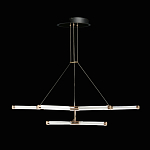 Люстра с геометрической конструкцией из вытянутых цилиндрических плафонов Hex Scaffold  варинант исполнения - 4 | Loft Concept в Твери