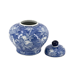 Ваза с крышкой в китайском стиле Гранатовое дерево Blooming Pomegranate варинант исполнения - 10 | Loft Concept в Твери