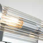 Бра горизонтальное с рифленым стеклянным плафоном Kichler варинант исполнения - 7 | Loft Concept в Твери