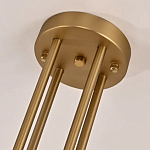 Люстра CANELLE Round Chandelier 8 Modern Brass варинант исполнения - 3 | Loft Concept в Твери