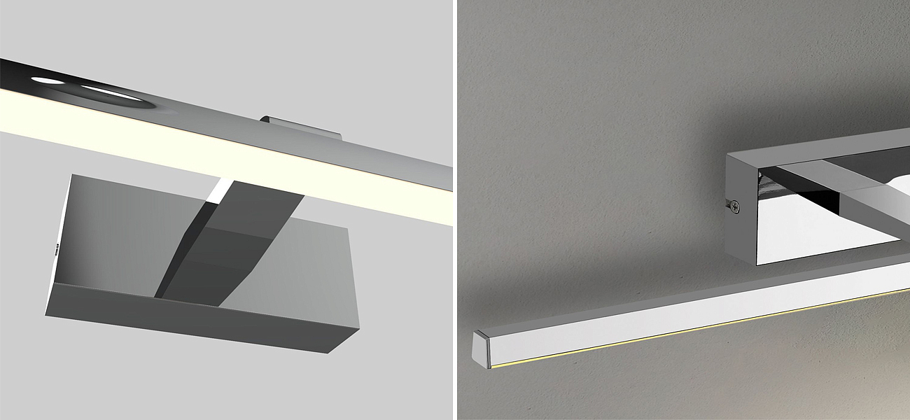 Настенная подсветка цвета хром BACKLIGHT Настенная подсветка цвета хром BACKLIGHT - Loft-Concept в Твери