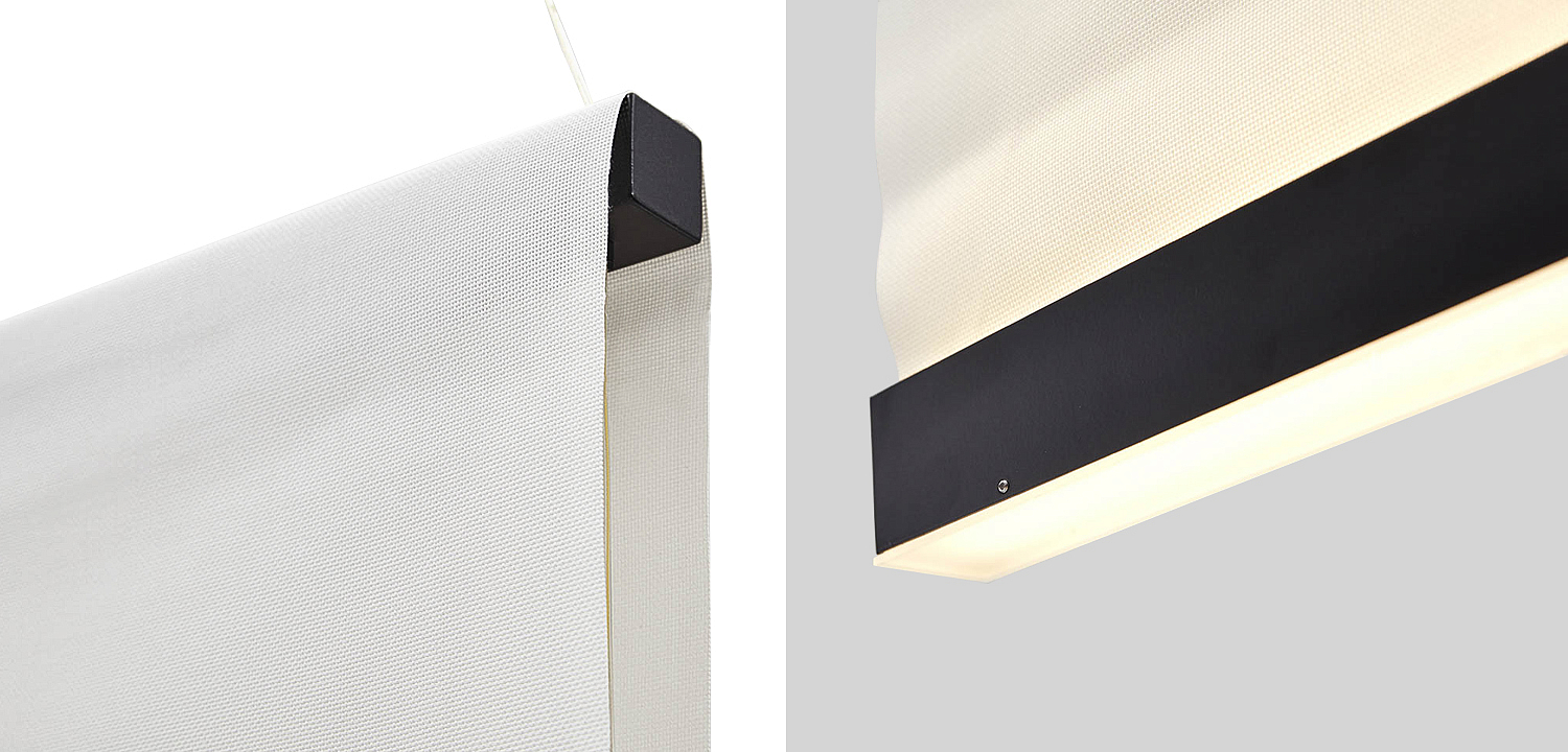 Дизайнерский подвесной светильник из текстиля CANVAS HANGING LAMP 30 Дизайнерский подвесной светильник из текстиля CANVAS HANGING LAMP 30 - Loft-Concept в Твери