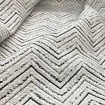 Мебельная ткань Шенилл черно-белый принт 145 см T3-38 варинант исполнения - 1 | Loft Concept в Твери