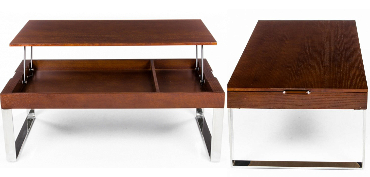 Кофейный стол Annecy Coffee Table brown Кофейный стол Annecy Coffee Table brown - Loft-Concept в Твери