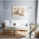 Подвесной светильник со стеклянном плафоном в форме бокала Kaleido варинант исполнения - 22 | Loft Concept в Твери