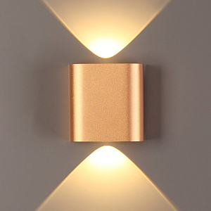 Бра Obverse Gold Square Wall lamp