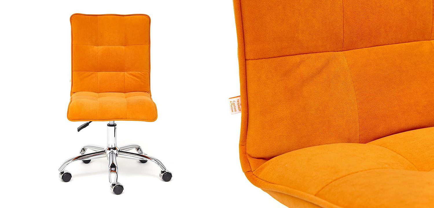 Кресло Deborah flock orange Кресло Deborah flock orange - Loft-Concept в Твери