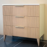 Комод коричневый с 3-мя ящиками на 4-х ножках Harper Line варинант исполнения - 3 | Loft Concept в Твери