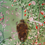 Обои ручная роспись Belvoir Pistachio варинант исполнения - 5 | Loft Concept в Твери