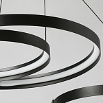 Люстра подвесная светодиодная в виде волнообразной ленты Ribbon Vortex варинант исполнения - 7 | Loft Concept в Твери