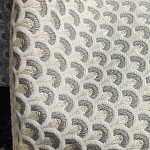 Мебельная ткань Жакард Чешуя бежевый цвет N 1050 варинант исполнения - 1 | Loft Concept в Твери