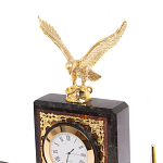 Настольный письменный набор из лемезита и змеевика с декором в виде Орла в подарочной упаковке Successful Leader варинант исполнения - 3 | Loft Concept в Твери