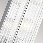  Бра для ванных комнат вертикальное с длинным прозрачным рифленым плафоном Feiss варинант исполнения - 3 | Loft Concept в Твери