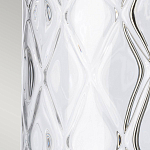 Настольная лампа с цилиндрическим абажуром и прозрачным стеклянным основанием Quintiesse варинант исполнения - 12 | Loft Concept в Твери