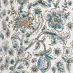 Настольная лампа цилиндрическая с цветочной росписью Lamp Flower Painting варинант исполнения - 1 | Loft Concept в Твери