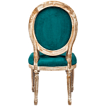 Стул из натурального бука зелёный с цветочным принтом Impressionism in Color варинант исполнения - 2 | Loft Concept в Твери