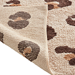 Ковер из хлопка с леопардовым принтом Soft Hugs варинант исполнения - 3 | Loft Concept в Твери