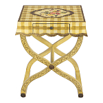 Приставной столик с ящиком в стиле ретро Vintage Rustic Tablecloth варинант исполнения - 1 | Loft Concept в Твери