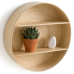 Полка настенная из бамбука Zenara варинант исполнения - 2 | Loft Concept в Твери