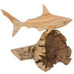 Статуэтка из дерева акула Animals of the World варинант исполнения - 2 | Loft Concept в Твери