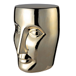 Керамический табурет Золотое Лицо  варинант исполнения - 1 | Loft Concept в Твери