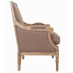Кресло William Classical Armchair brown flax варинант исполнения - 1 | Loft Concept в Твери
