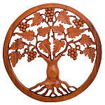 Панно из дерева Osier Panel With Trees варинант исполнения - 1 | Loft Concept в Твери