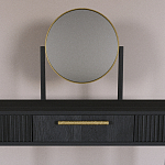 Туалетный Стол с зеркалом Primo Черный дуб варинант исполнения - 2 | Loft Concept в Твери