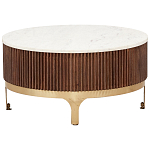Круглый кофейный стол Sadie Round Coffee Table варинант исполнения - 3 | Loft Concept в Твери