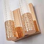 Бра с двумя плафонами Dew Drops Tube Duo Gold Wall Lamp варинант исполнения - 2 | Loft Concept в Твери