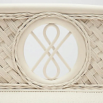 Комод из натурального ротанга Weavella белый варинант исполнения - 2 | Loft Concept в Твери