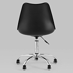 Офисный стул на металлическом основании EGGERY Black варинант исполнения - 4 | Loft Concept в Твери