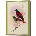 Постер на холсте с изображением птиц Blooming Birds Poster варинант исполнения - 11 | Loft Concept в Твери