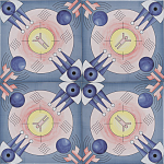 Плитка дизайнерская с узором Элемент варинант исполнения - 2 | Loft Concept в Твери