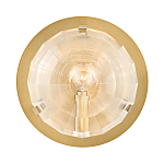 Бра округлой формы с многогранным стеклянным плафоном Hinkley варинант исполнения - 7 | Loft Concept в Твери