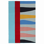 Плед хлопковый по мотивам нанайских орнаментов Ural and Siberian Patterns варинант исполнения - 1 | Loft Concept в Твери