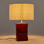 Настольная лампа из керамики и льна Brighter than the Stars варинант исполнения - 3 | Loft Concept в Твери