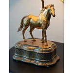 Настольная лампа из фарфора Лошадь Frodi варинант исполнения - 3 | Loft Concept в Твери