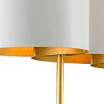 Люстра прямоугольная с белыми цилиндрическими абажурами White Ribbon варинант исполнения - 4 | Loft Concept в Твери