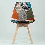 Стул с обивкой в стиле пэчворк Arvika варинант исполнения - 3 | Loft Concept в Твери