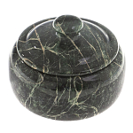 Сахарница из натурального камня Змеевик Stone Sugar Bowls варинант исполнения - 8 | Loft Concept в Твери