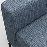 Мебельная ткань Шенилл голубой цвет 142 см T4-49 варинант исполнения - 7 | Loft Concept в Твери