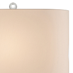 Настольная лампа разноцветная с овальным тканевым абажуром Abstraction варинант исполнения - 2 | Loft Concept в Твери