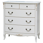 Высокий деревянный комод в стиле прованс Montmartre Provence Chest of Drawers варинант исполнения - 2 | Loft Concept в Твери