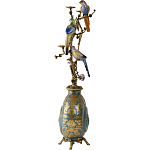 Бронзовый подсвечник Птичий рай Flora варинант исполнения - 3 | Loft Concept в Твери